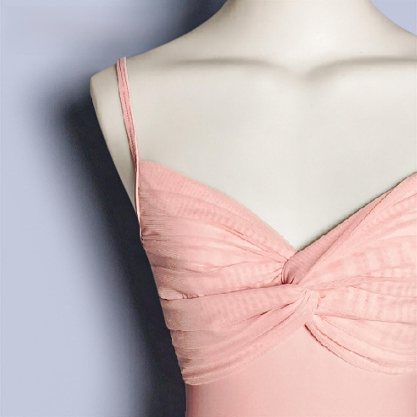 Zoravienne Mesh Twist Leotard