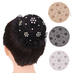 Dorevienne Crystal Bun Hair Net