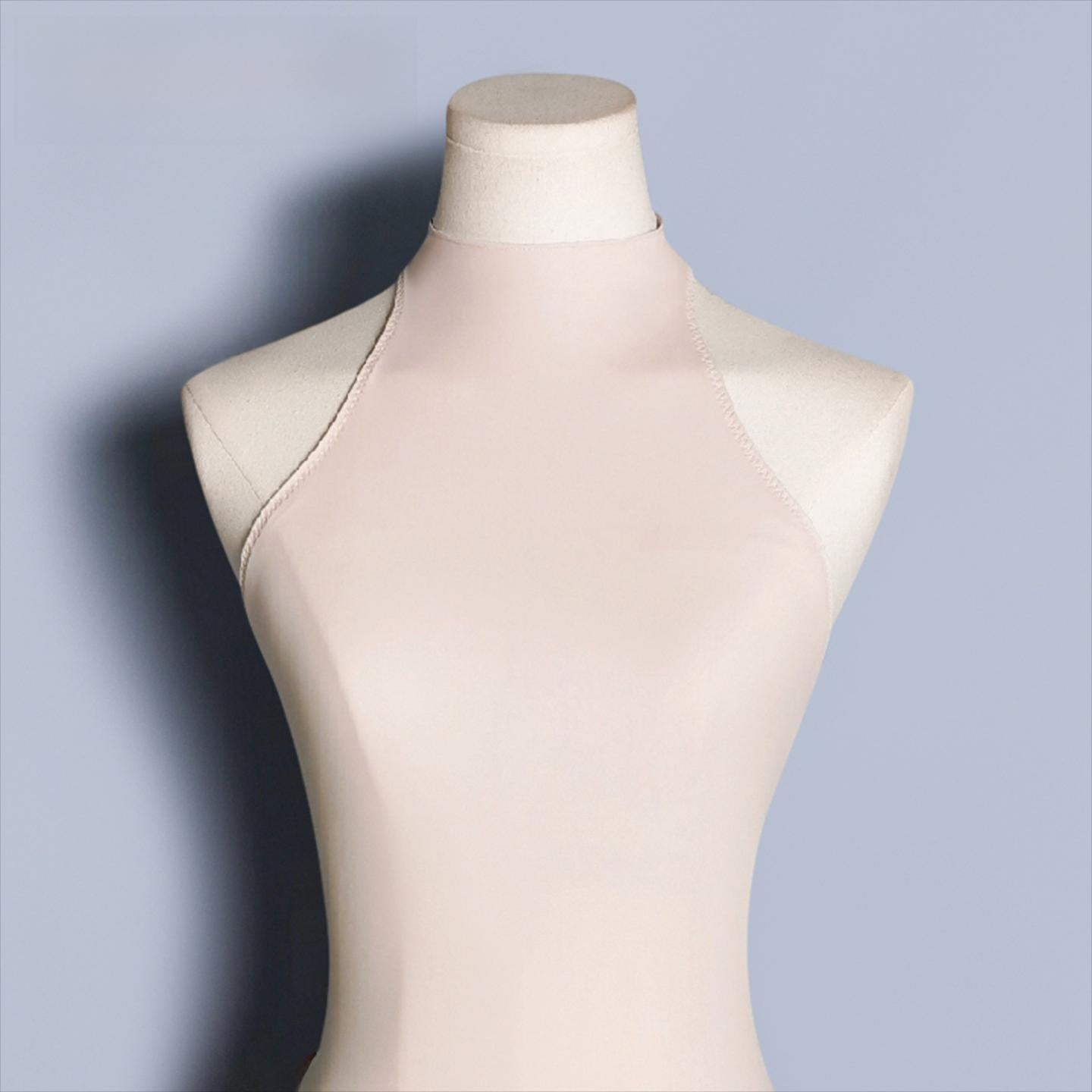 Helavienne High Neck Open Back Leotard