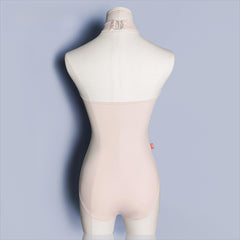Helavienne High Neck Open Back Leotard