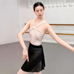 Jynavienne Twist Mesh Elegance Leotard