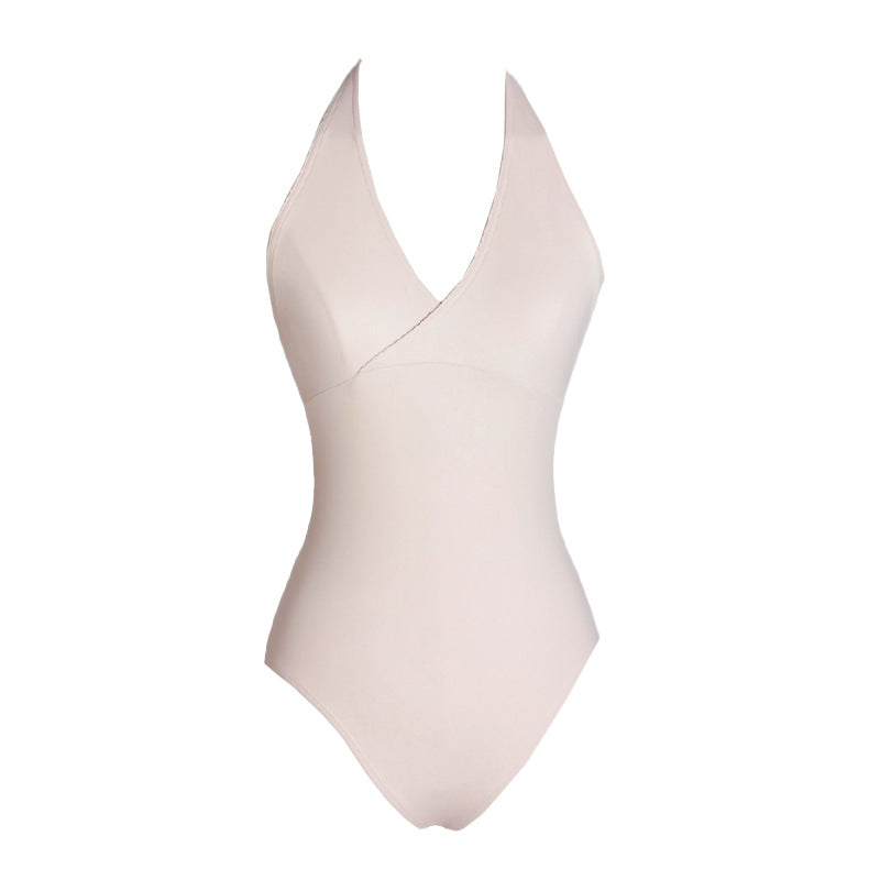 Belvienne Halter Wrap Training Leotard