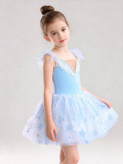 Prya Snowflake Princess Tutu Dress