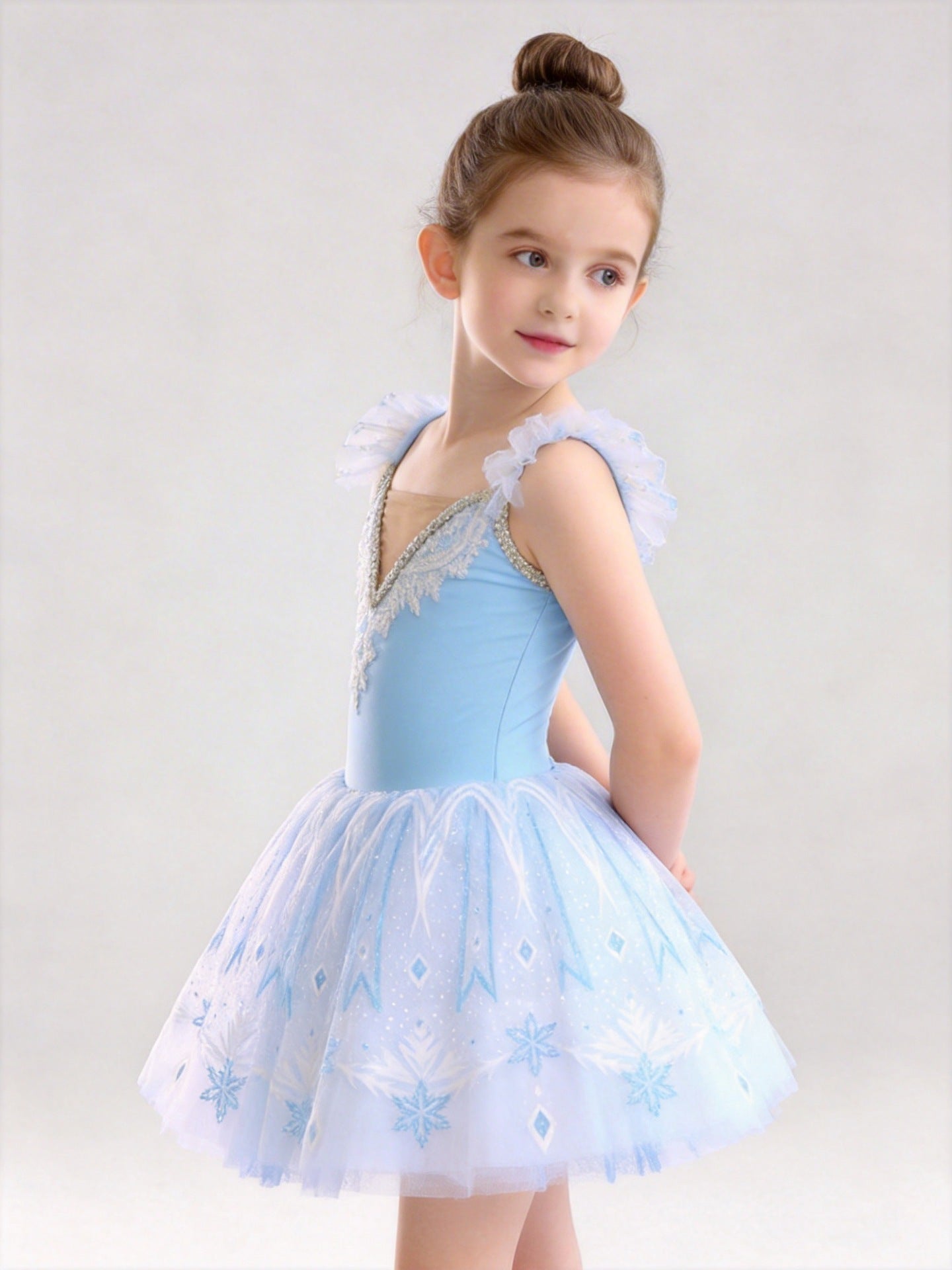Prya Snowflake Princess Tutu Dress