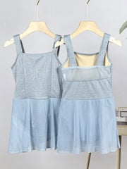 Zynira Floral Mesh Skirt Dress