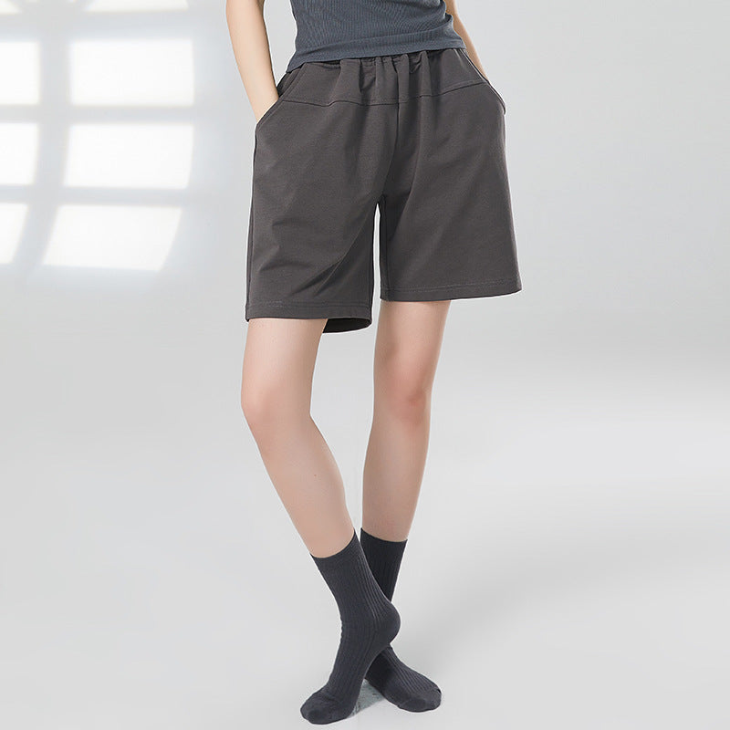 Anavelle High-Waist Loose Training Shorts