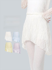 Evoravelle Lace High-Low Practice Skirt