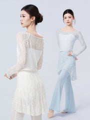 Evoravelle Lace High-Low Practice Skirt