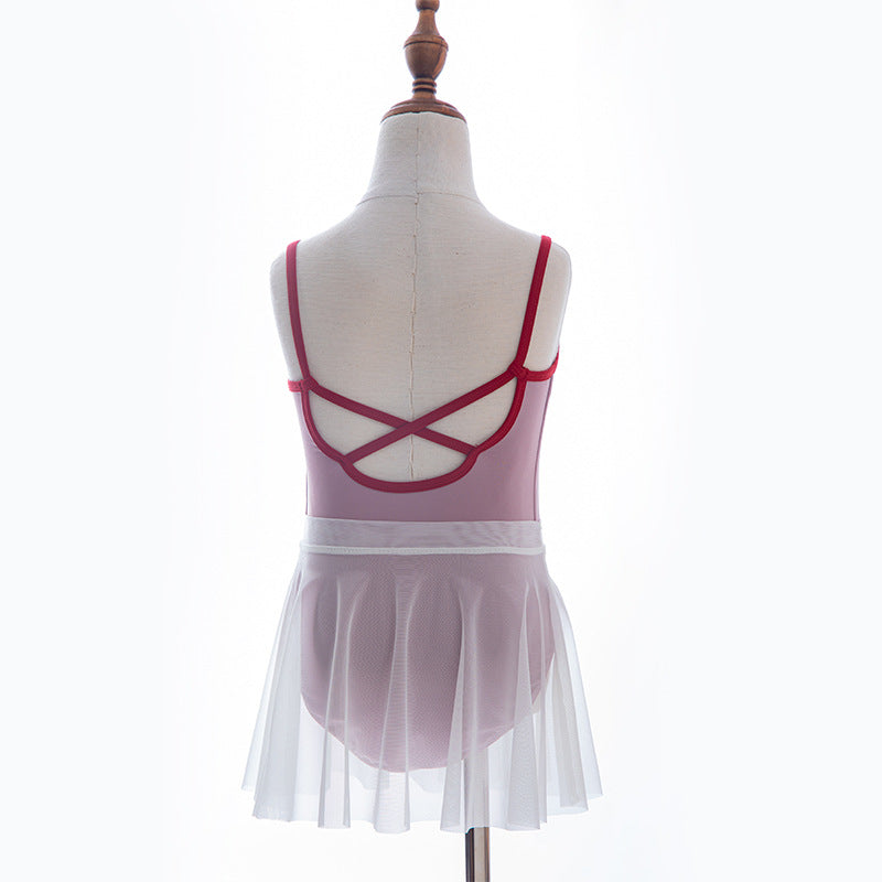 Avaris Girls Mesh Pull-On Practice Skirt