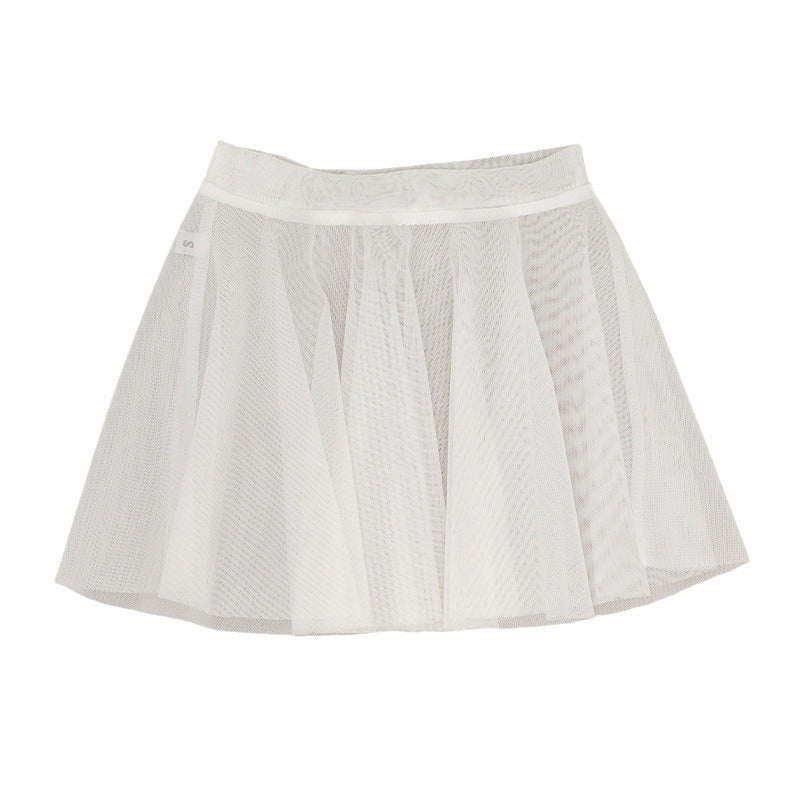 Avaris Girls Mesh Pull-On Practice Skirt