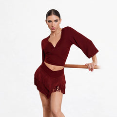 Nadira Tassel Wrap Practice Dress
