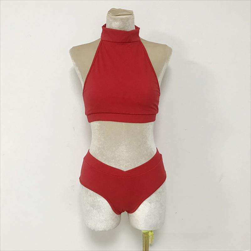 Rivienne Halter Neck Dance Set with Undergarment