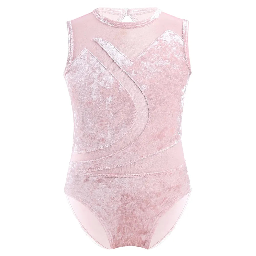Girls’ Ballet & Gymnastics Leotard Jumpsuits