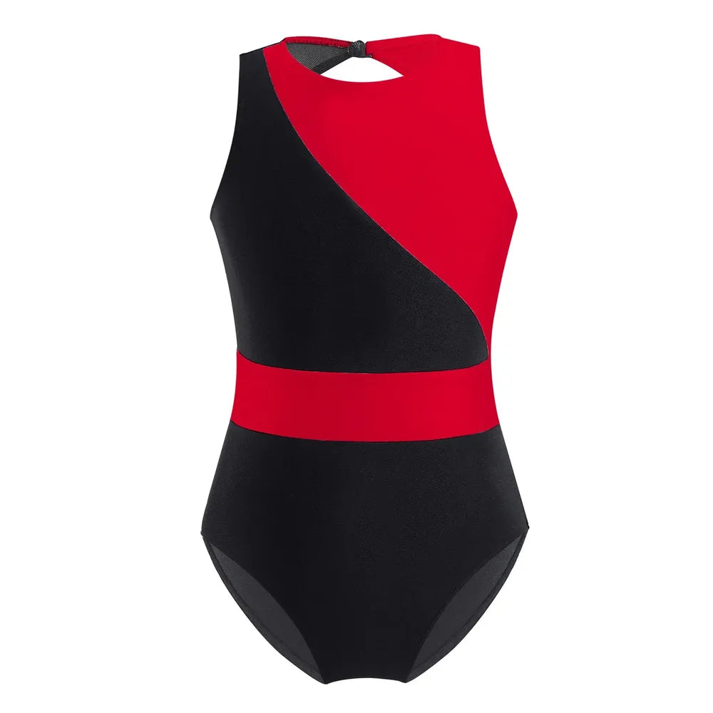 Girls’ Ballet & Gymnastics Leotard Jumpsuits