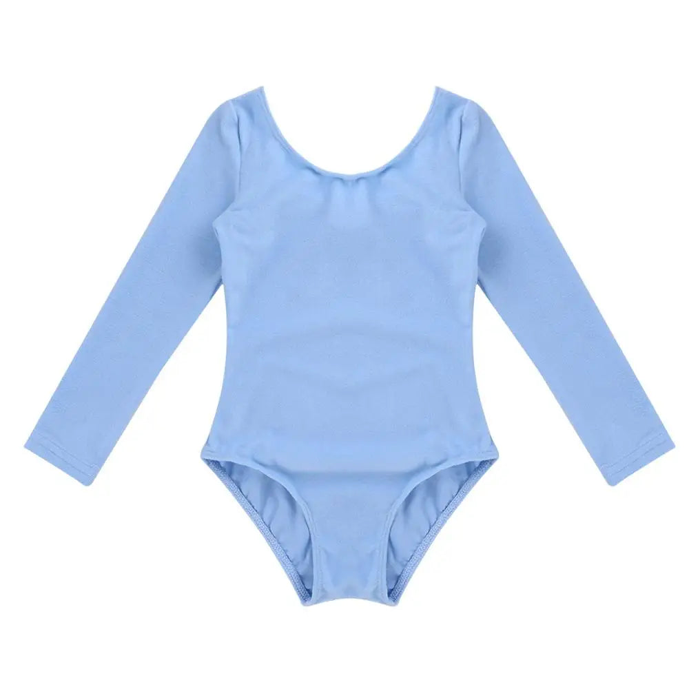 Girls’ Long Sleeve Ballet Leotard Dress
