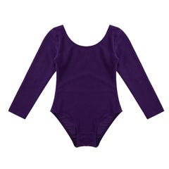 Girls’ Long Sleeve Ballet Leotard Dress