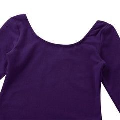 Girls’ Long Sleeve Ballet Leotard Dress