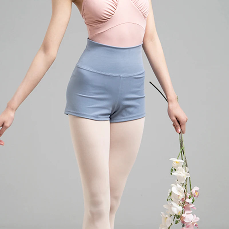 Candy High-Waist Slimming Ballet Shorts