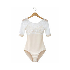 Hestia Long Mesh Sleeve Leotard