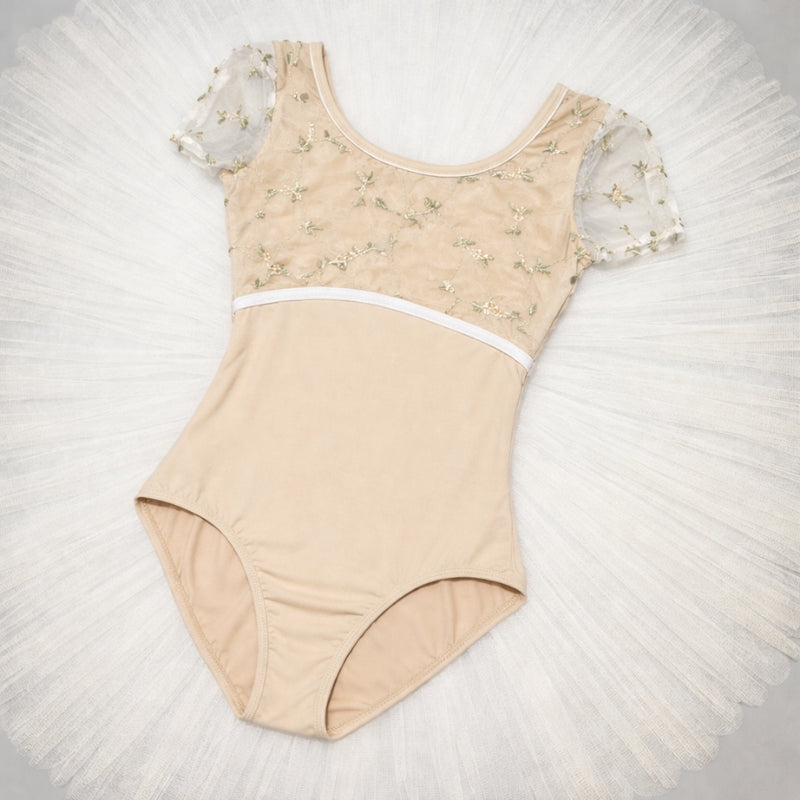 Juliana Elegant Floral Leotard
