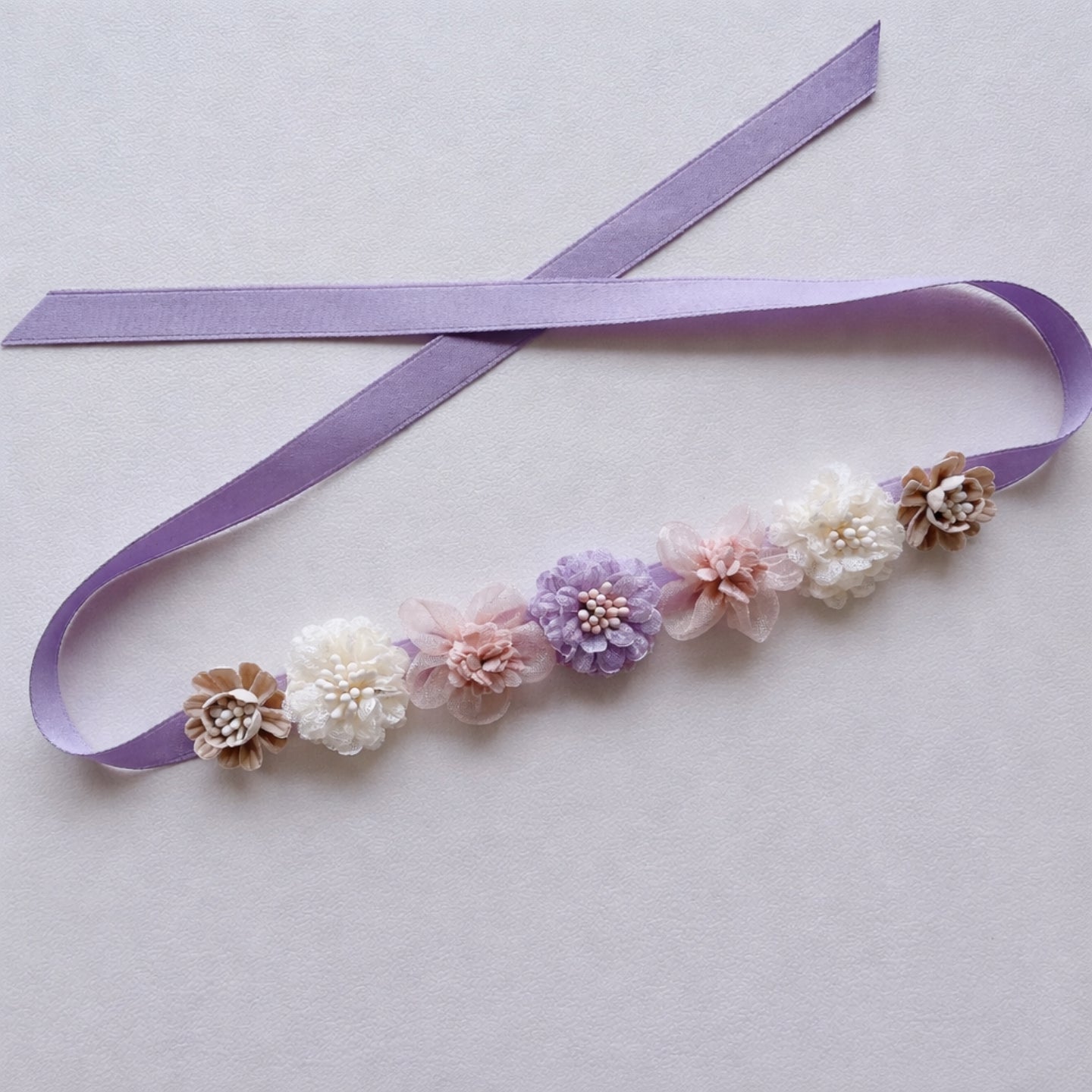 Moonnova Floral Ribbon Band