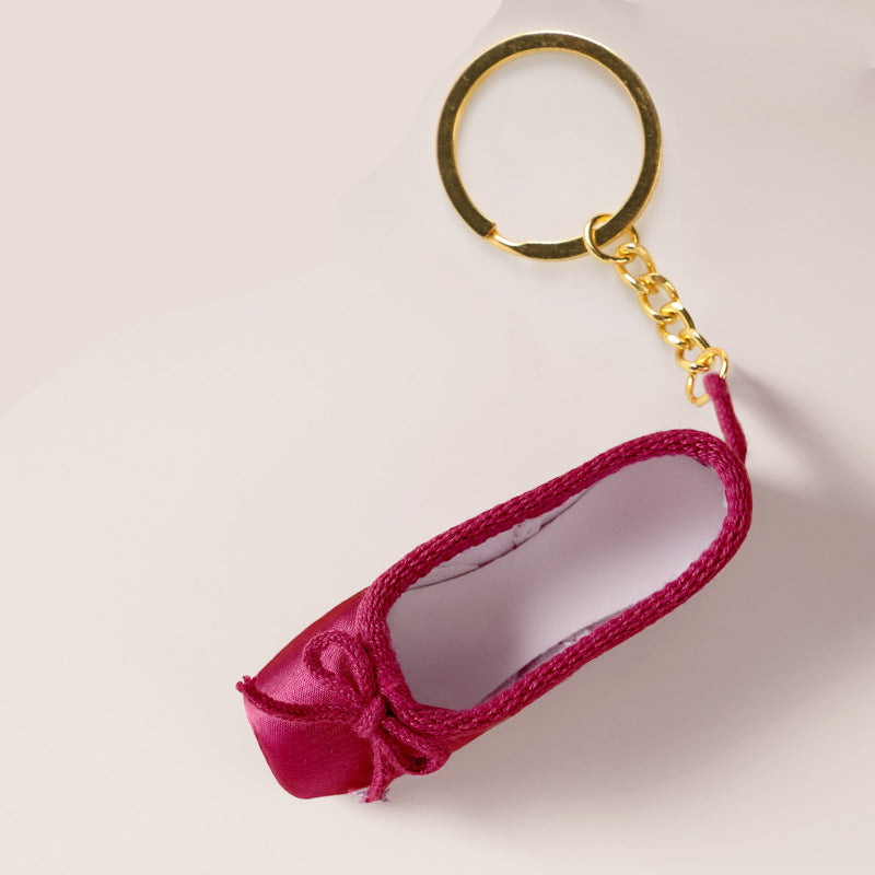 Rosnova Mini Pointe Shoe Keychain Pendant