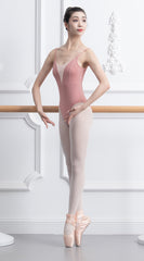 Jacinta Colorblock Backless Camisole Leotard