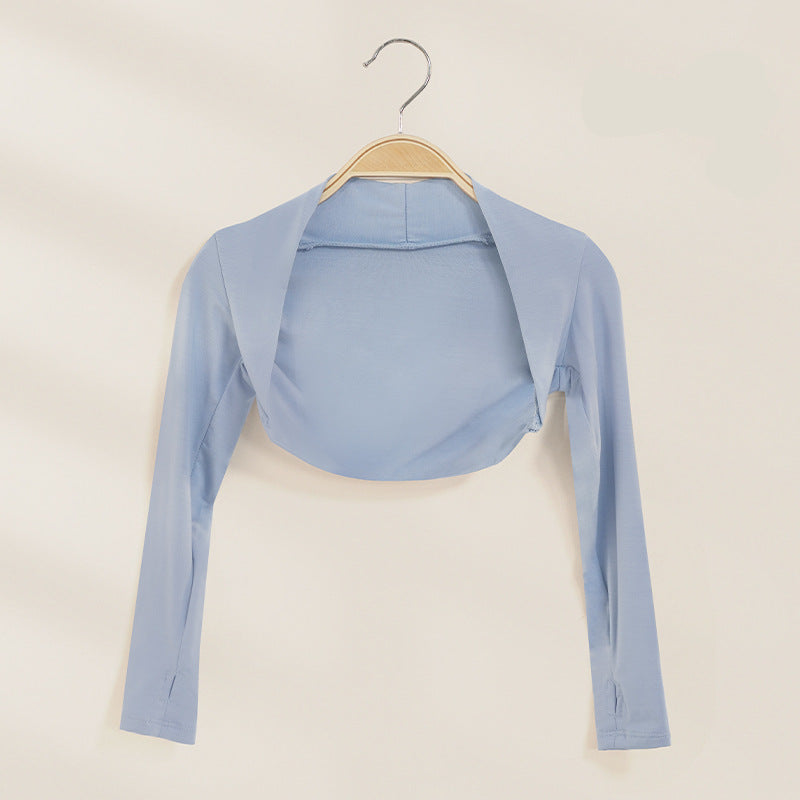 Petaldore Long Sleeve Wrap Training Outerwear