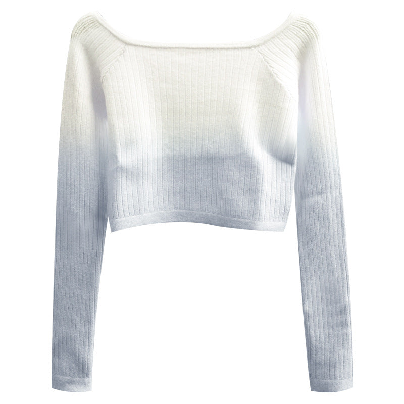Xynira Gradient Knit Outerwear