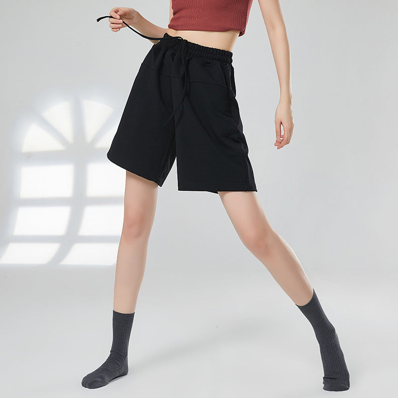 Anavelle High-Waist Loose Training Shorts