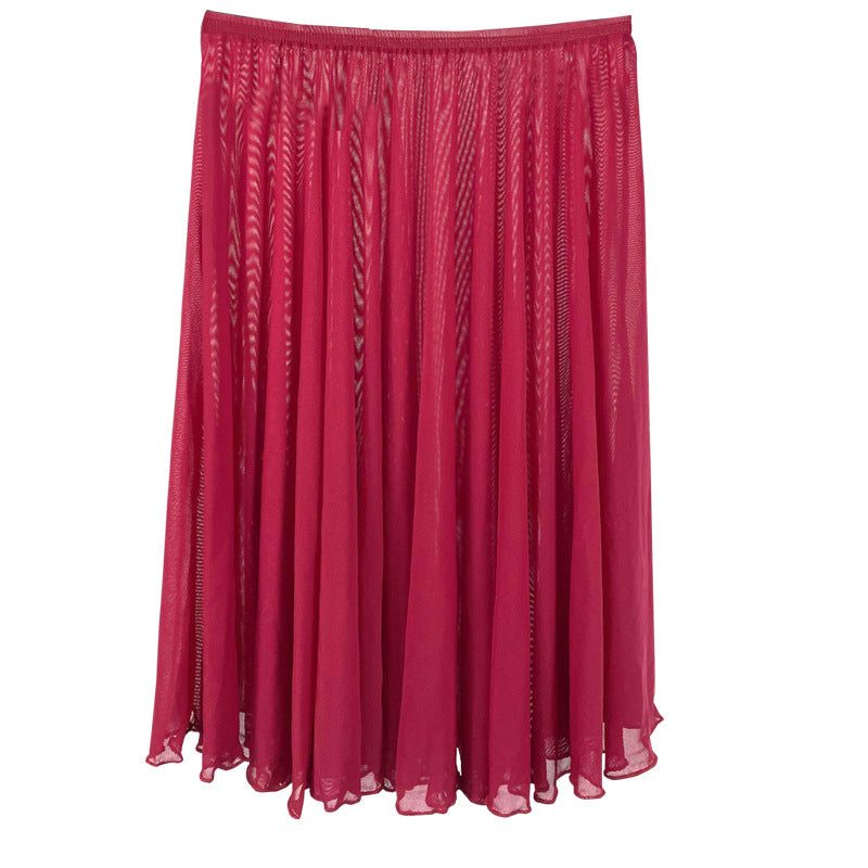Iscah Flowing Gauze Practice Skirt