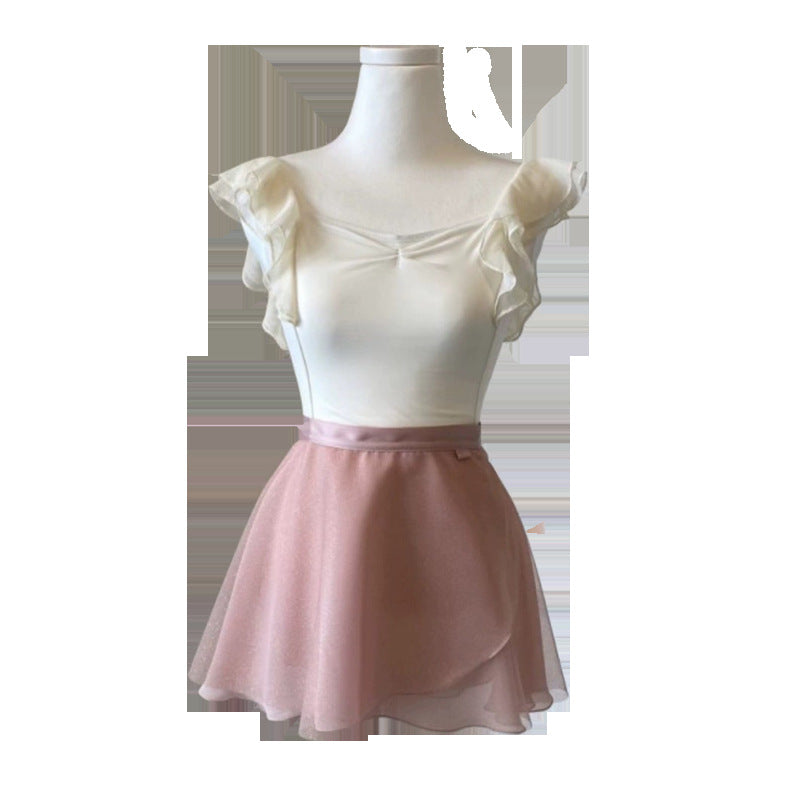Brinara Ruffle Grace Leotard