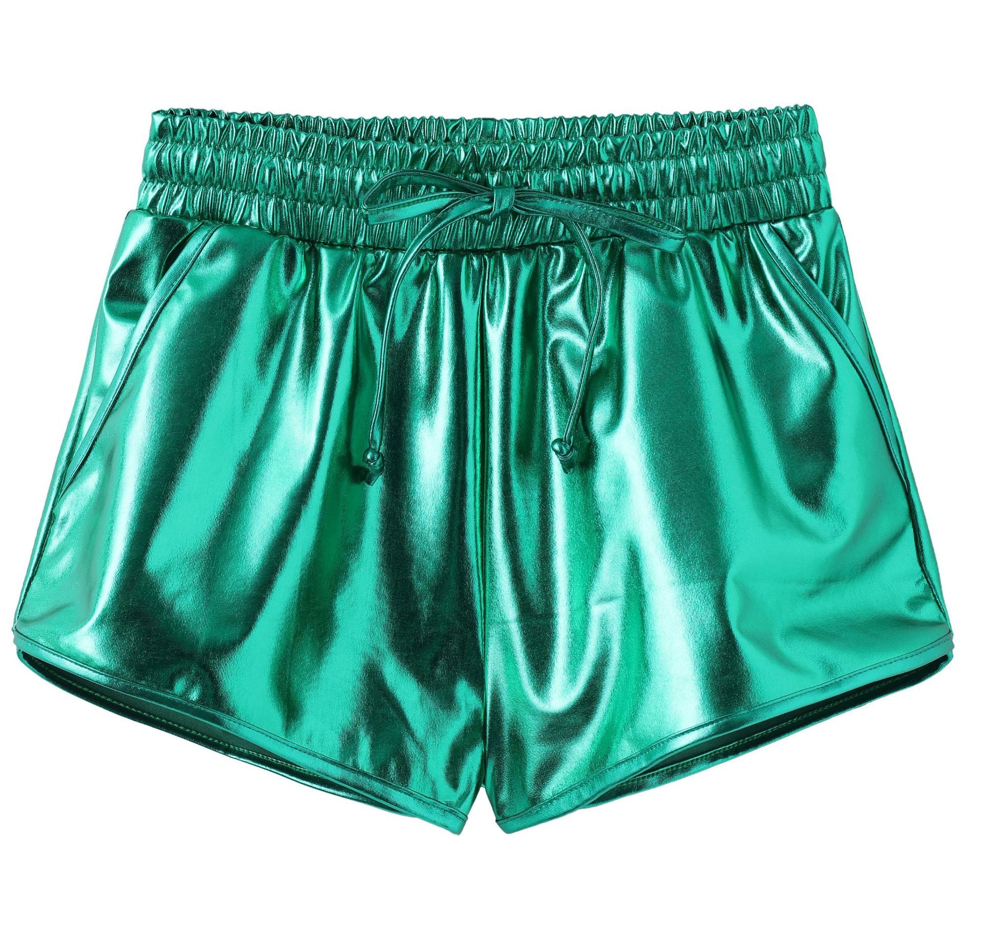 Cynvienne Metallic Training Shorts