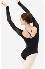 Odina Cross Strap Long Sleeve Bodysuit
