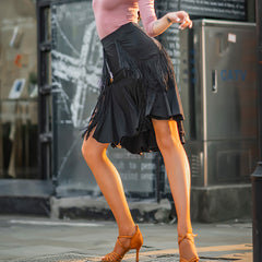 Quinavelle Fringe Swing Practice Skirt