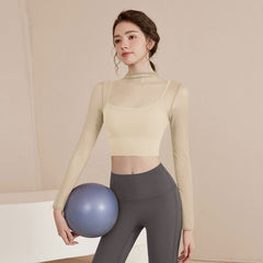 Dalia Mesh Long Sleeve Contour Top