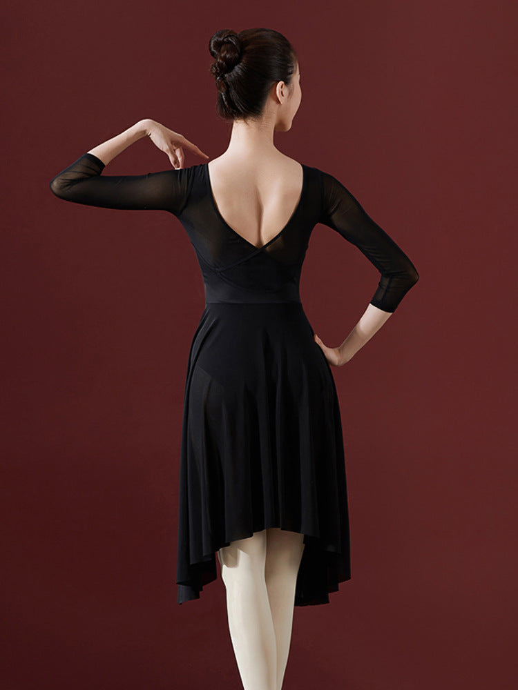 Mireyae Flow Leotard Dress