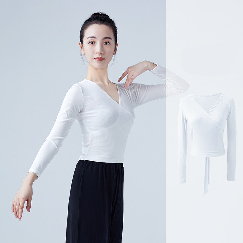 Olina Wrap Knit Practice Outerwear