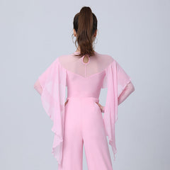 Tessa Mesh Flow Jumpsuit