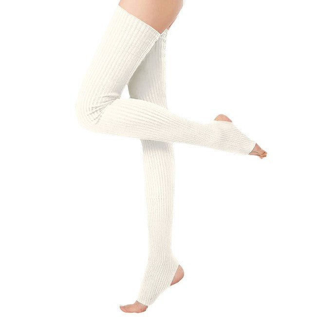 Qavienne Knitted Over Knee Leg Warmers