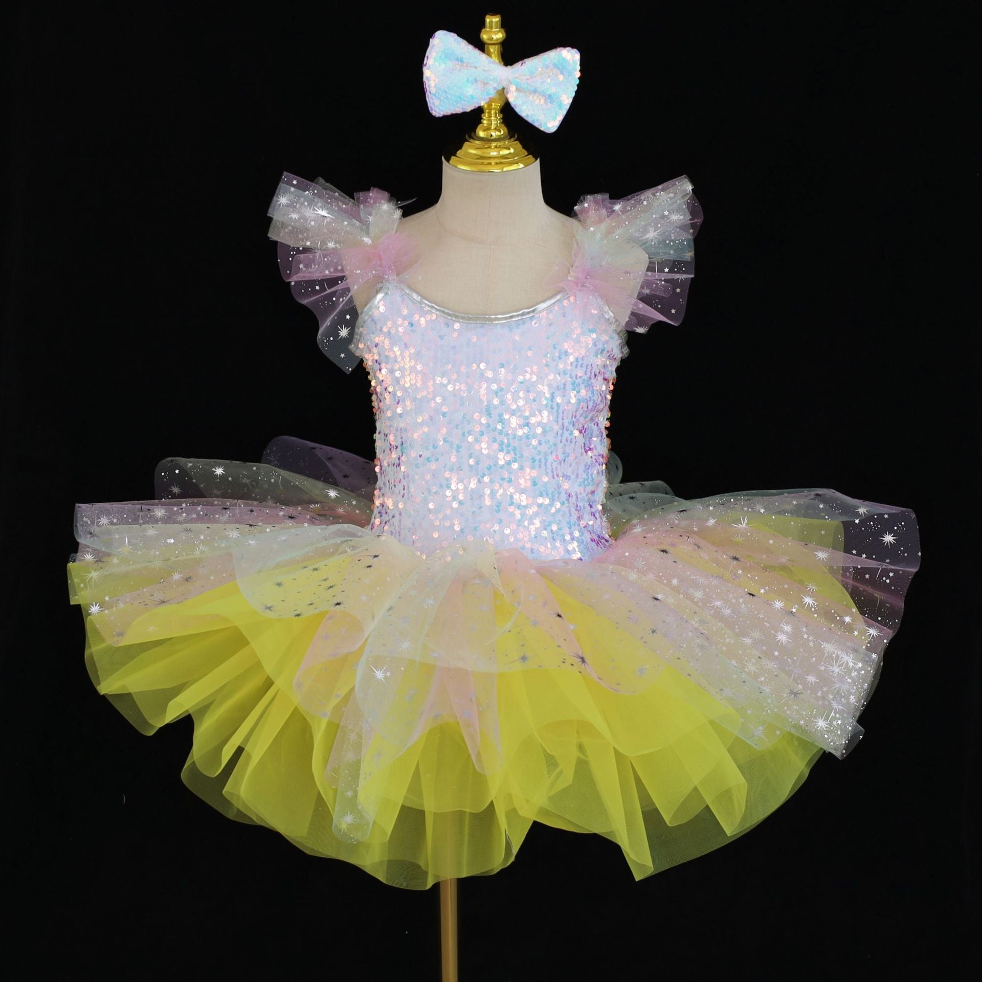 Bellissea Aurora Star Performance Costume with Bow