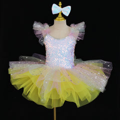 Bellissea Aurora Star Performance Costume with Bow