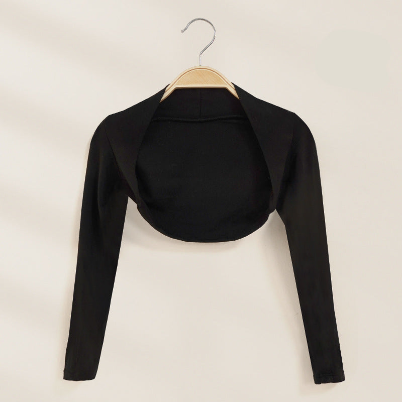 Petaldore Long Sleeve Wrap Training Outerwear