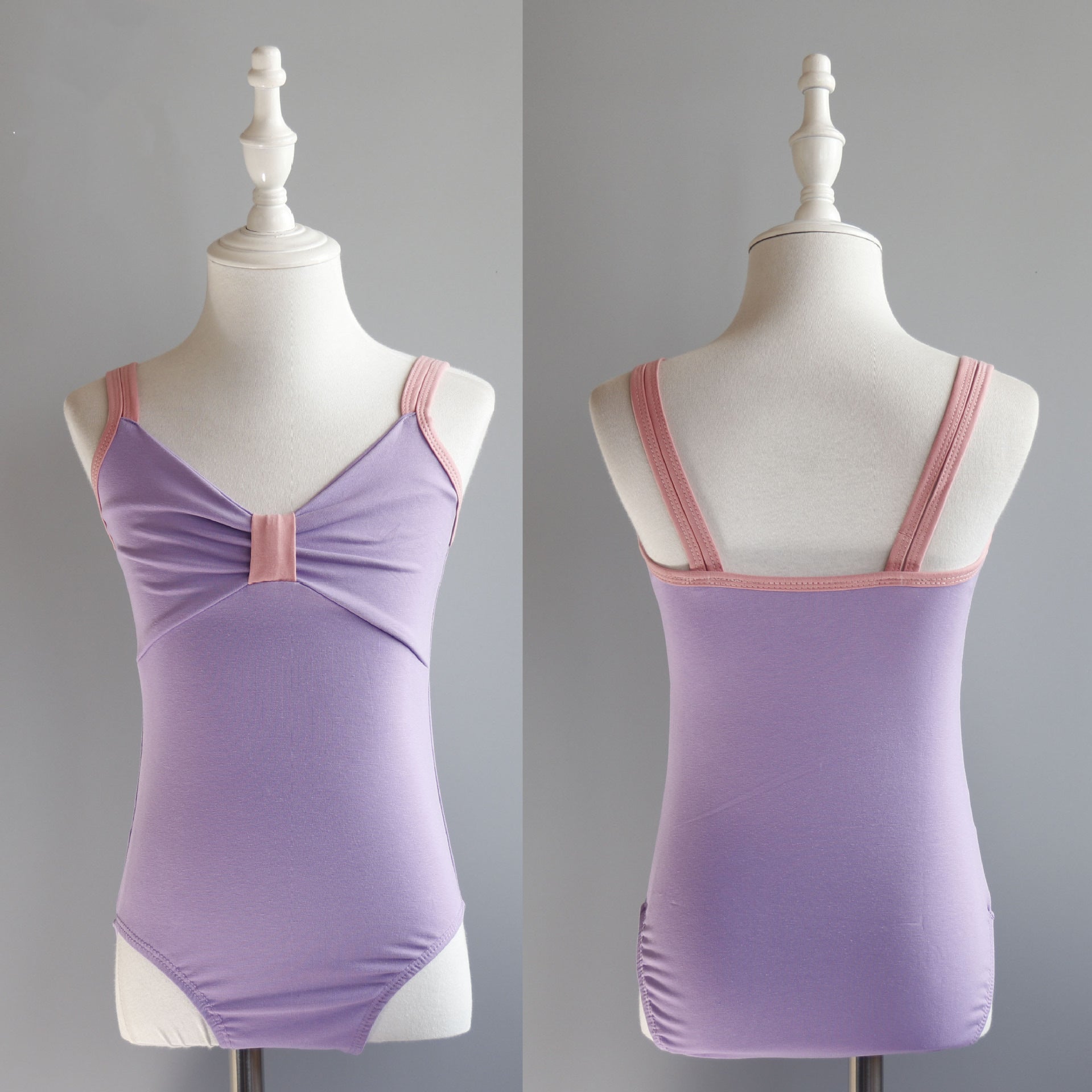 Snoworie Summer Sling Contrast Trim Leotard