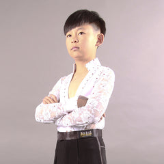 Faris Lace Rhinestone Performance Bodysuit