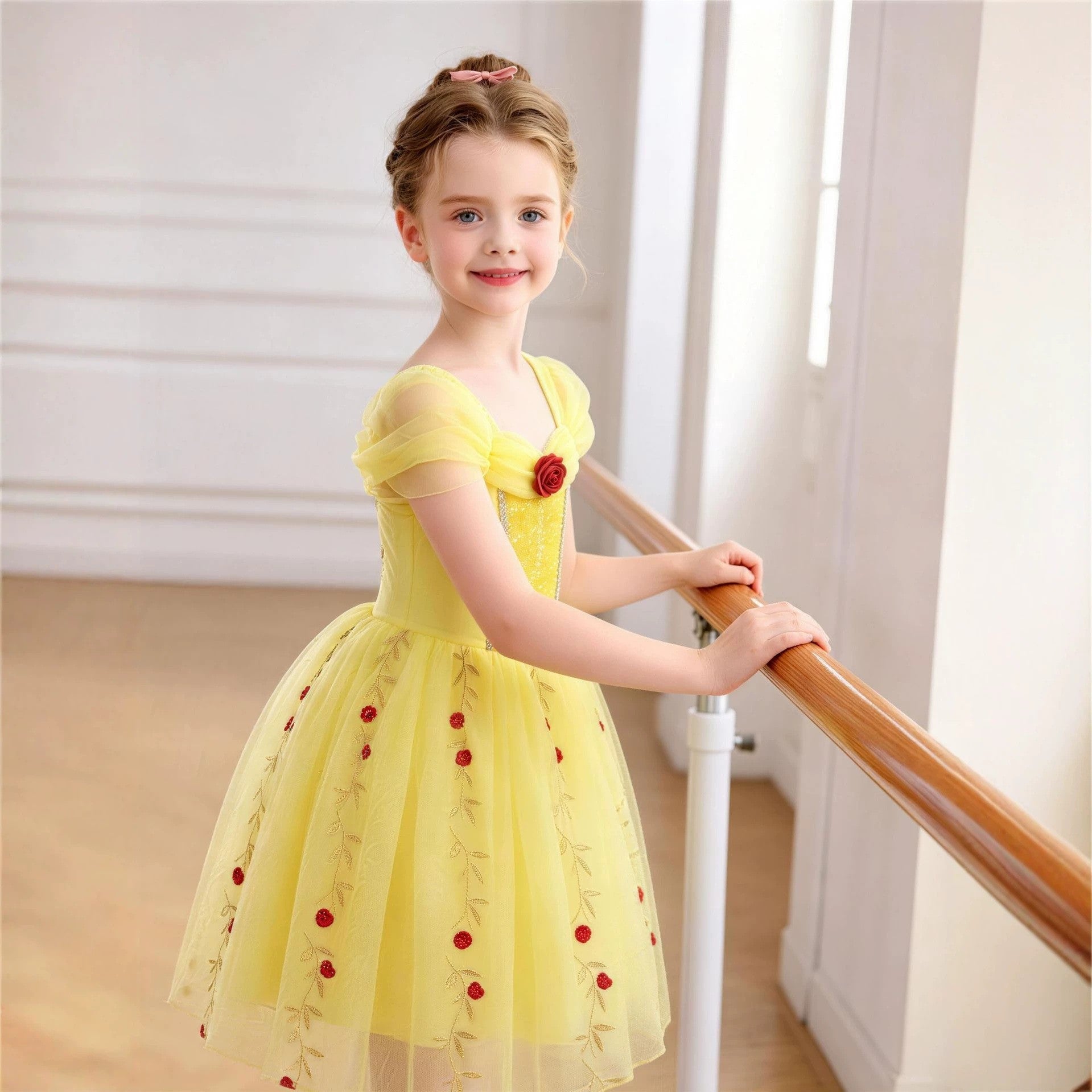 Qavira Rose Garden Princess Dress