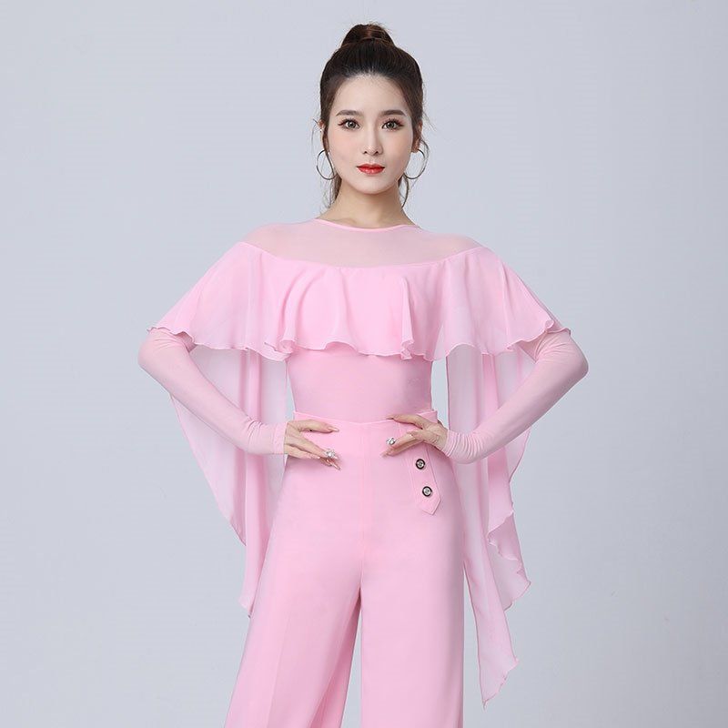 Tessa Mesh Flow Jumpsuit
