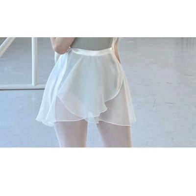 Puff Sleeved Ballet Leotard and Chiffon Skirt
