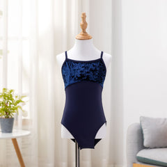 Rosiora Velvet Panel Leotard