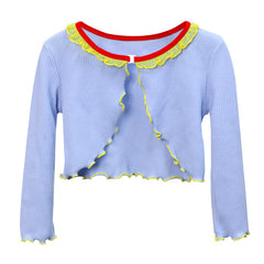 Yexira Ruffle Knit Dance Outerwear